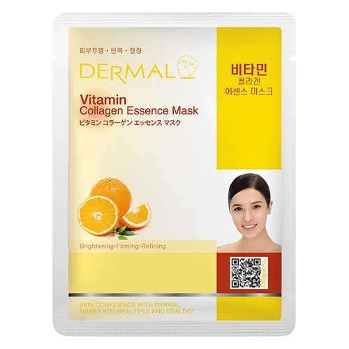 Dermal Korea Vitamin Collagen Essence Face Mask - Dermal Face Mask ...