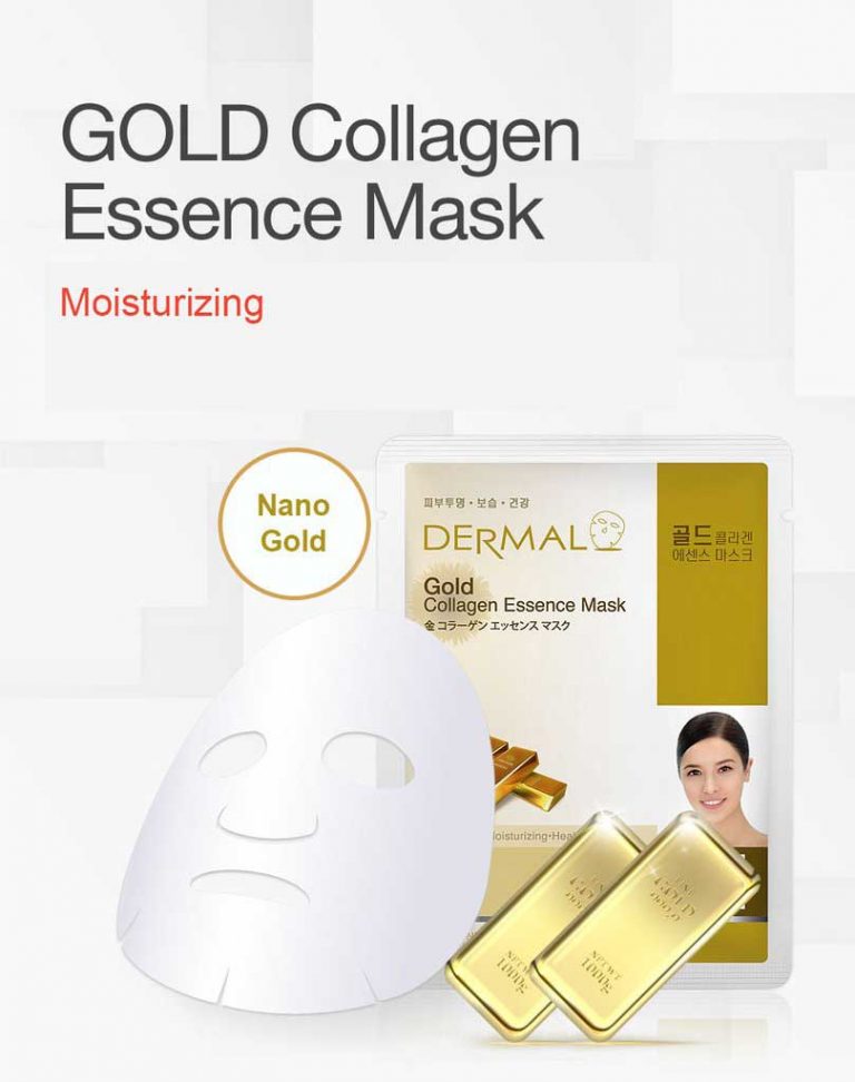 Dermal Korea Gold Collagen Essence Face Mask Dermal Face Mask Dermal Sheet Mask Dermal