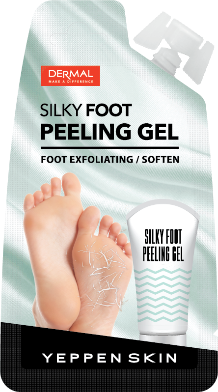 Dermal Silky Foot Peeling Gel Exfoliating Callus Remover Combo 6 Pcs ...
